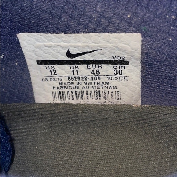 Blue Nike Metcon 3 - Picture 3 of 5